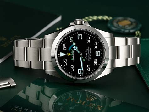 green black silver rolex air king|rolex air king watch review.